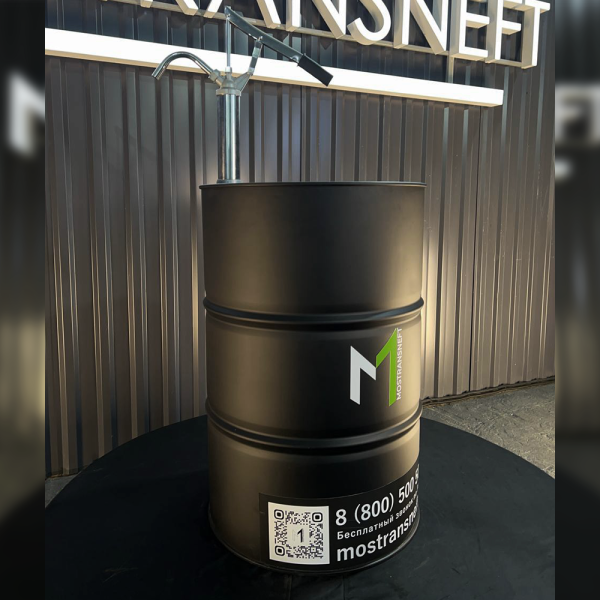 Бочка металлическая 200 литров с помпой черная матовая купить в Курске